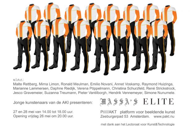 Massa’s elite, group exhibition in collaboration with AKI Enschede